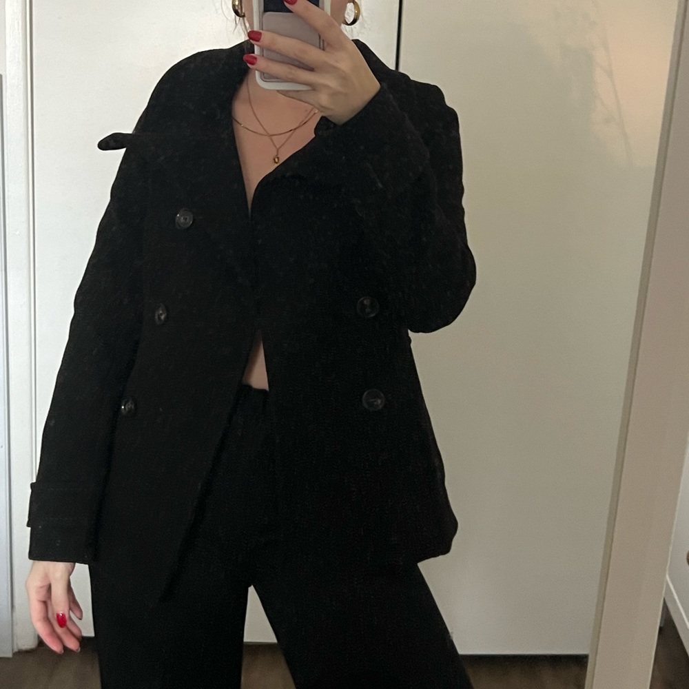 Black Jacket with Buttons